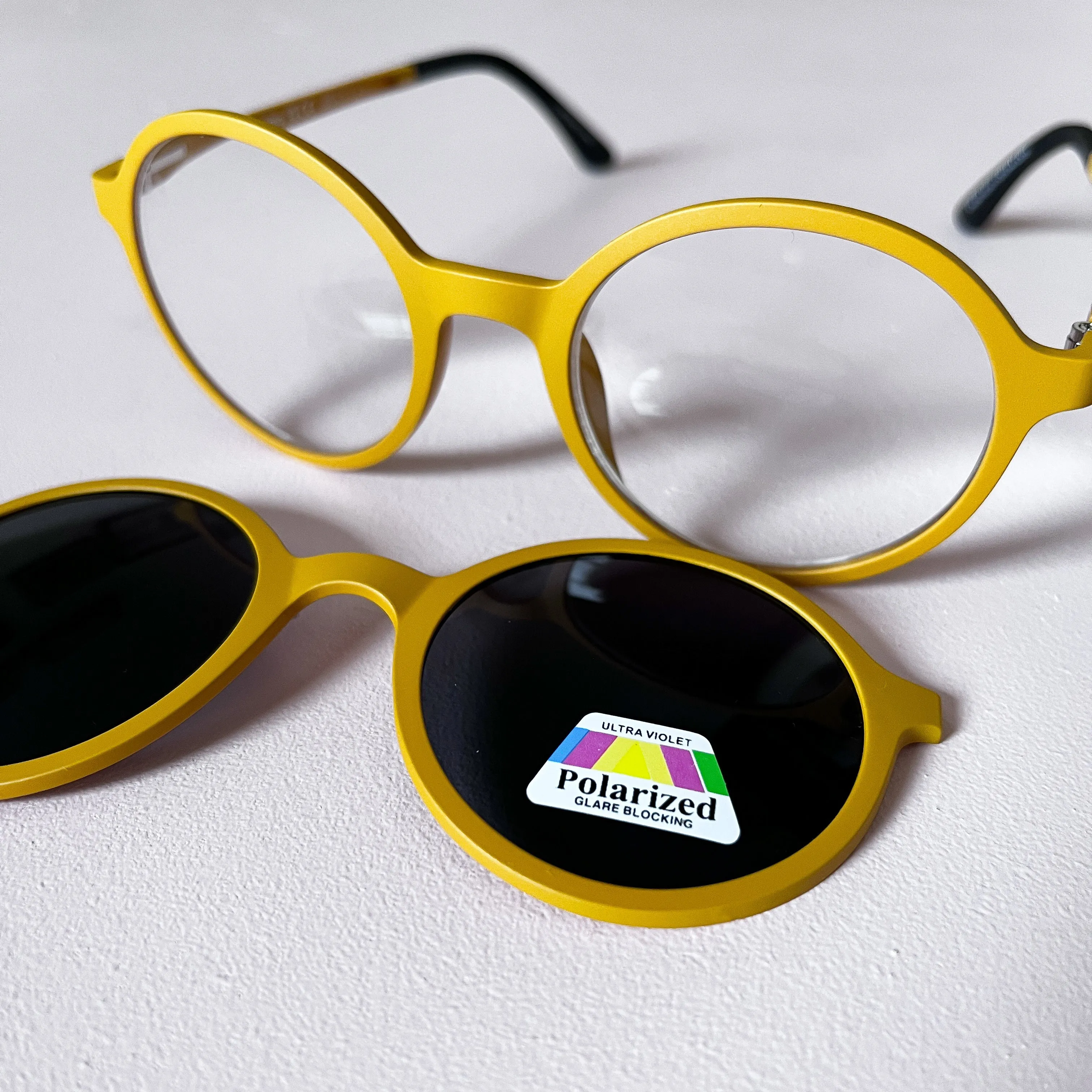 ' 1.5 readers magnetic glasses yellow