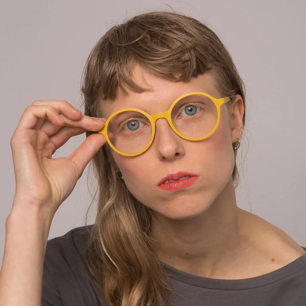 ' 1.5 readers magnetic glasses yellow