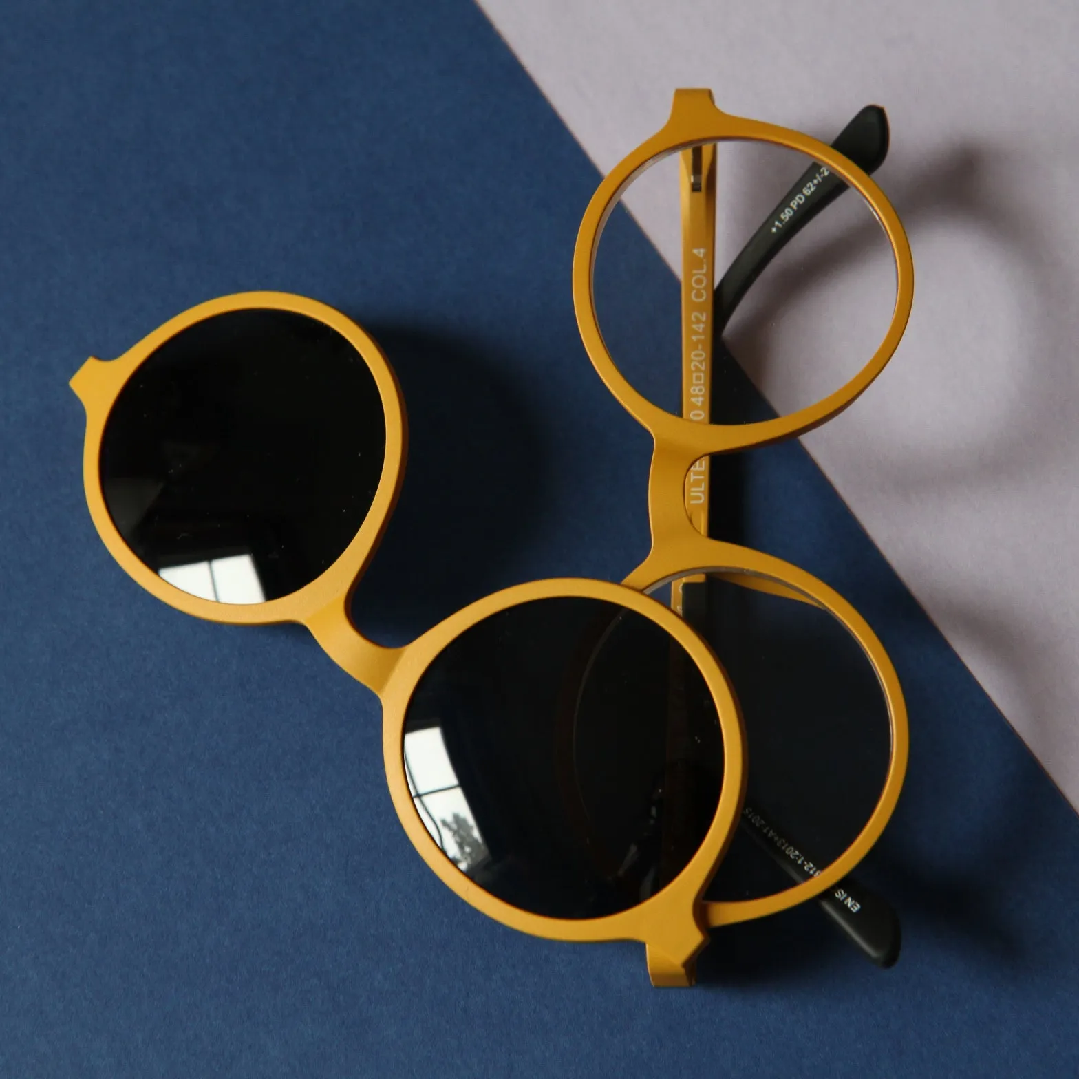 ' 1.5 readers magnetic glasses yellow