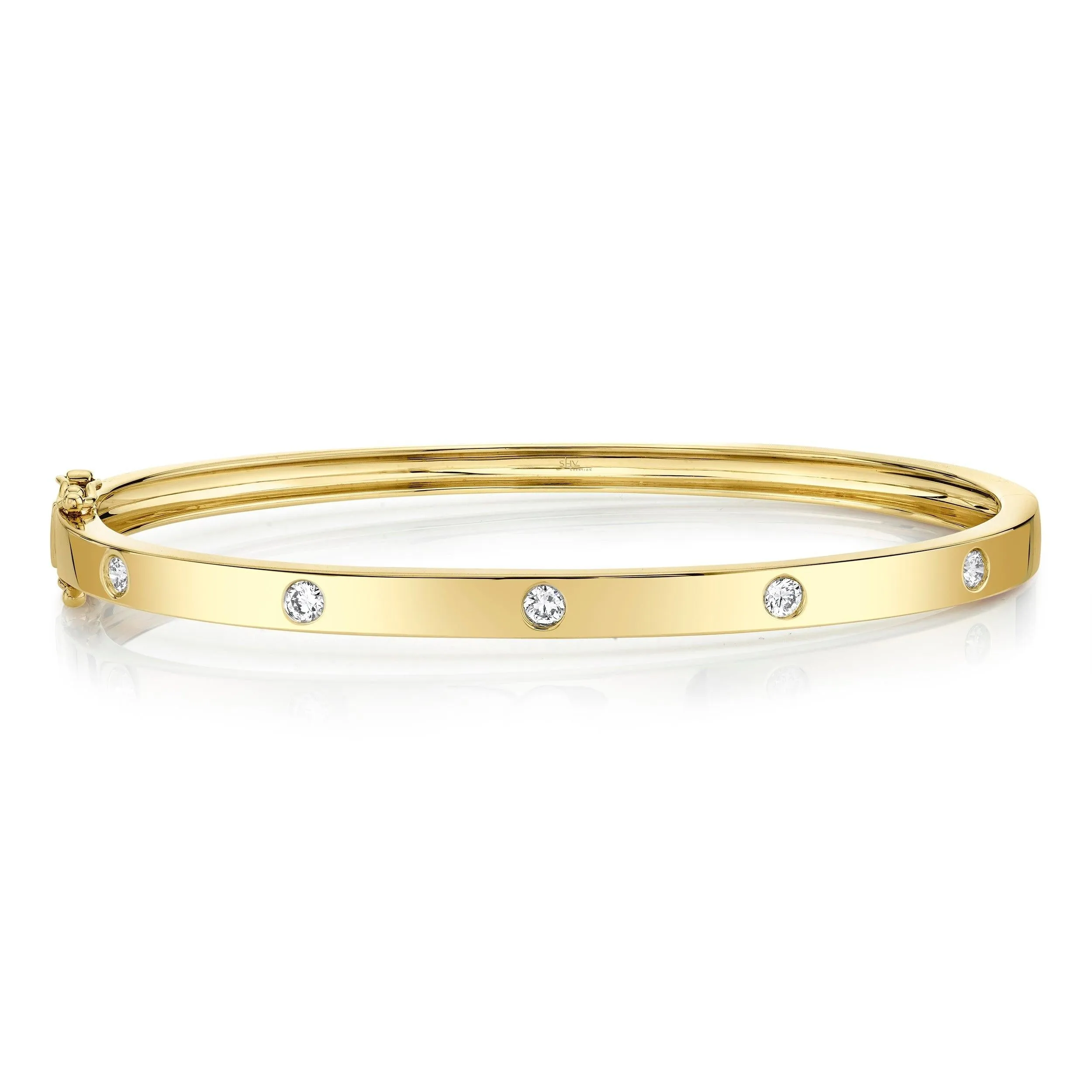 0.38ctw Diamond Bangle