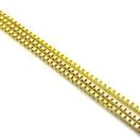10k Yellow Gold 18" Fine Box Link Chain