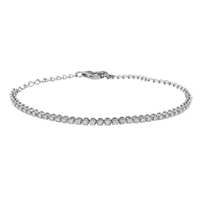 1/2 Carat Diamond Tennis Link Bracelet