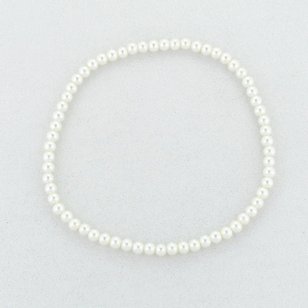 18” Pearl Stretch Necklace