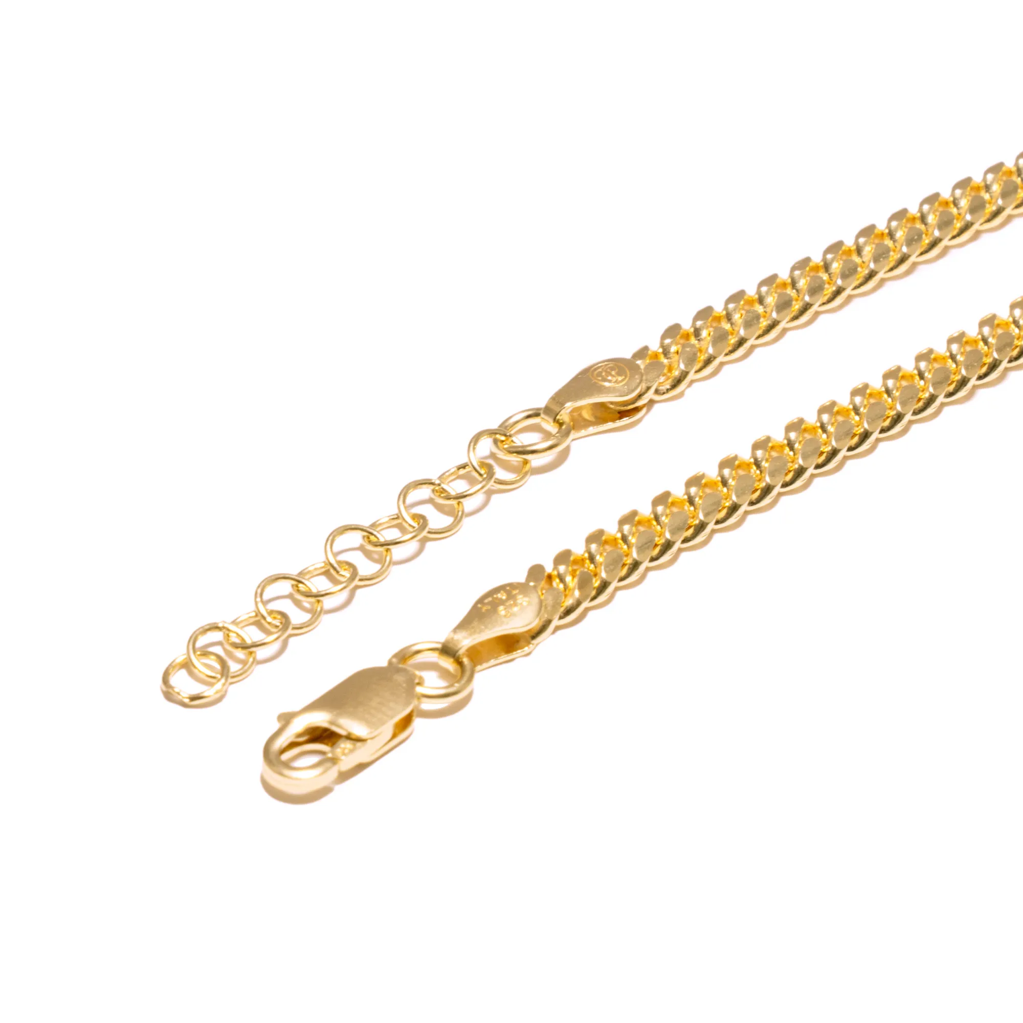 23K Gold Miami Cuban Bracelet (3.5MM)