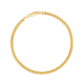 23K Gold Miami Cuban Bracelet (3.5MM)