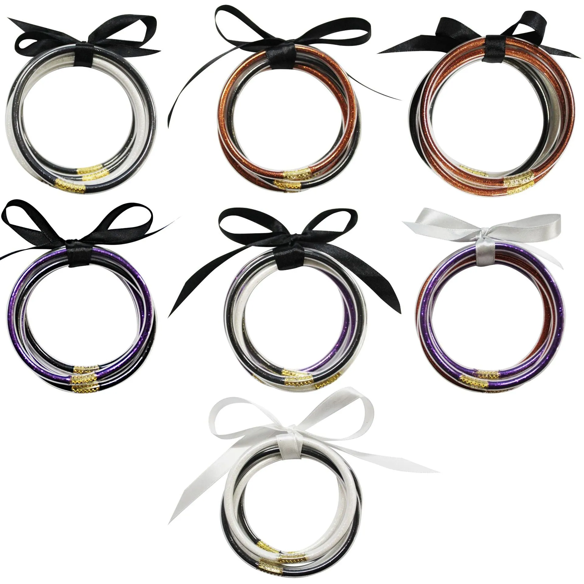 2x Halloween Xmas Christmas Gifts Decoration Series Bracelet Ribbon Binding