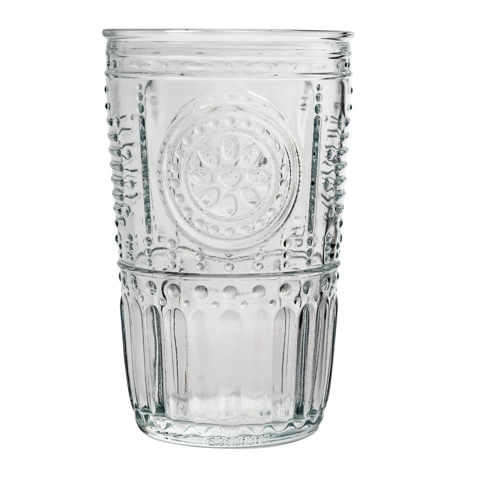 475ml Romantic Highball Glasses - Pack of Six - By Bormioli Rocco