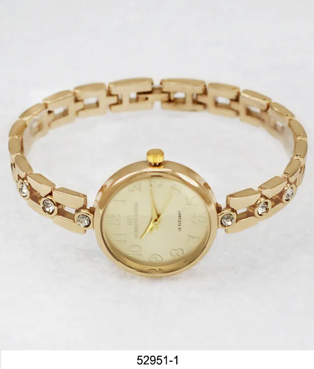 5295 -JB - Montres Carlo Jewlery Gift Box with Metal Watch
