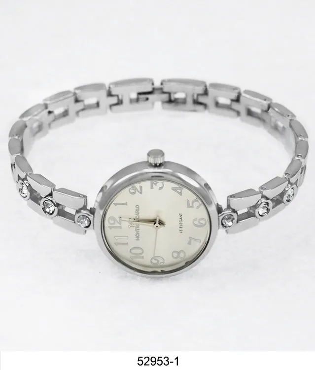 5295 -JB - Montres Carlo Jewlery Gift Box with Metal Watch