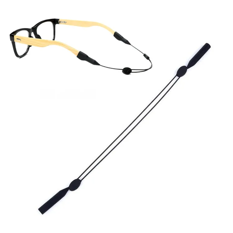 Adjustable Glasses Lanyard Sports Glasses Non-slip Ear Hook Cover, Size:35cm for Adult