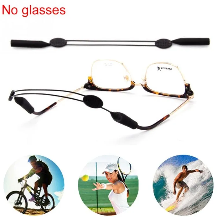 Adjustable Glasses Lanyard Sports Glasses Non-slip Ear Hook Cover, Size:35cm for Adult