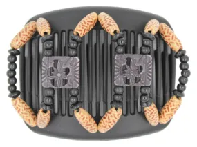 African Butterfly Hair Comb - Dupla Black 129