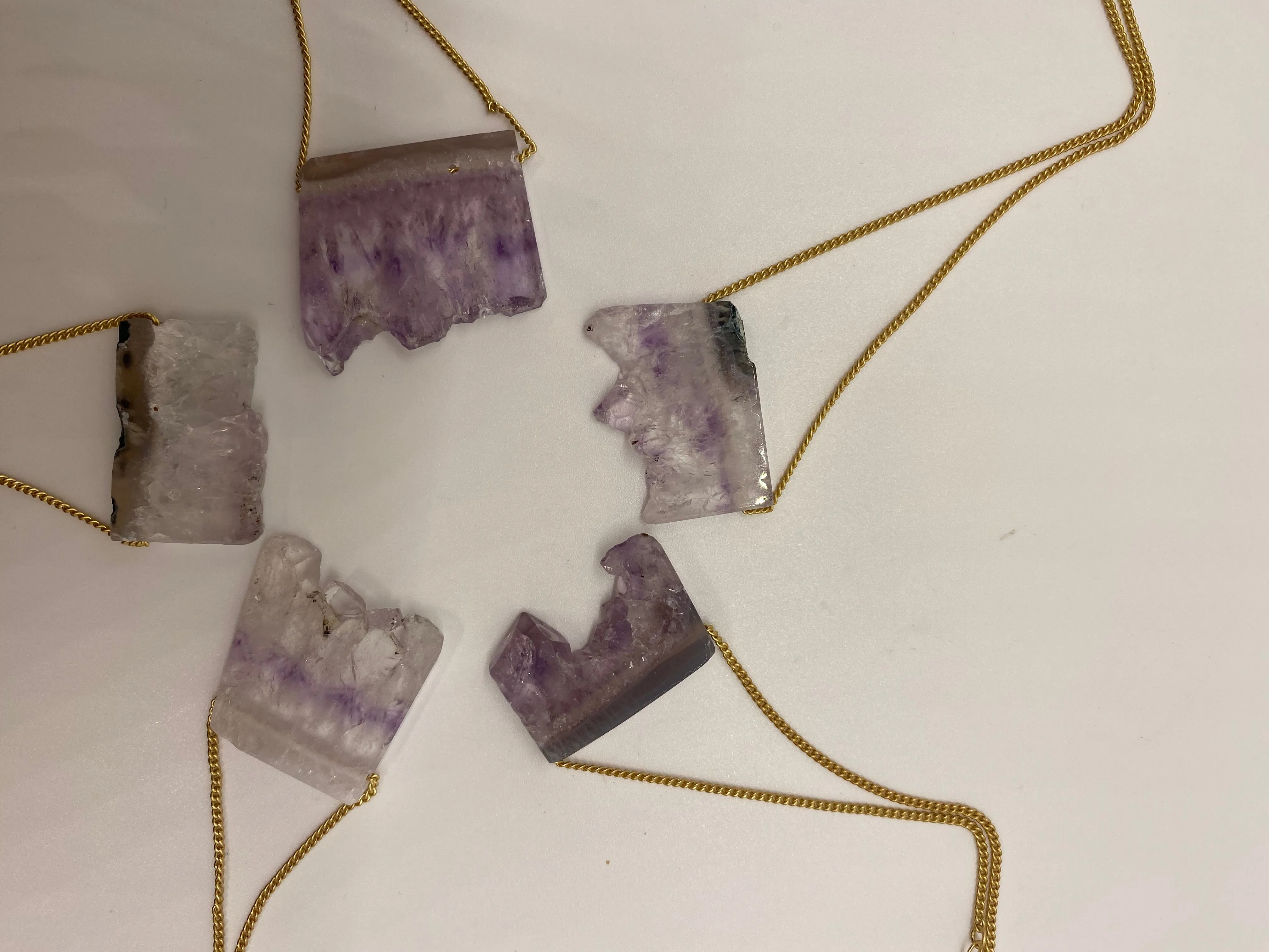 Amethethyst Or That Slider Necklace