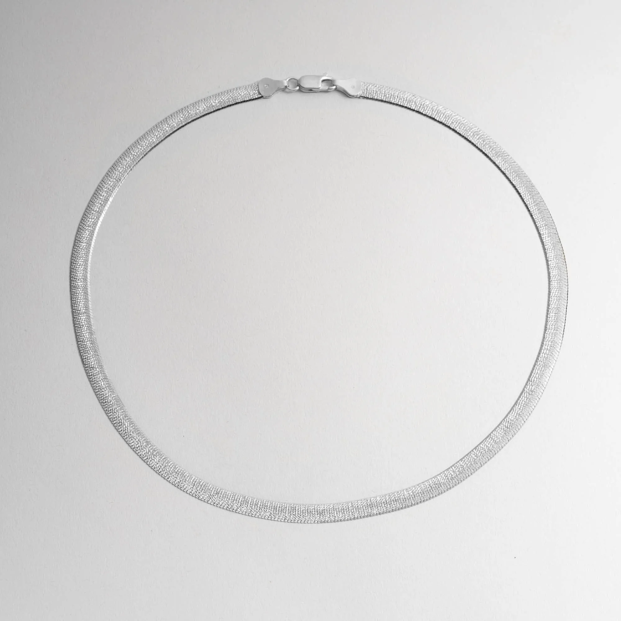 Angelique Diamond Cut Silver Chain