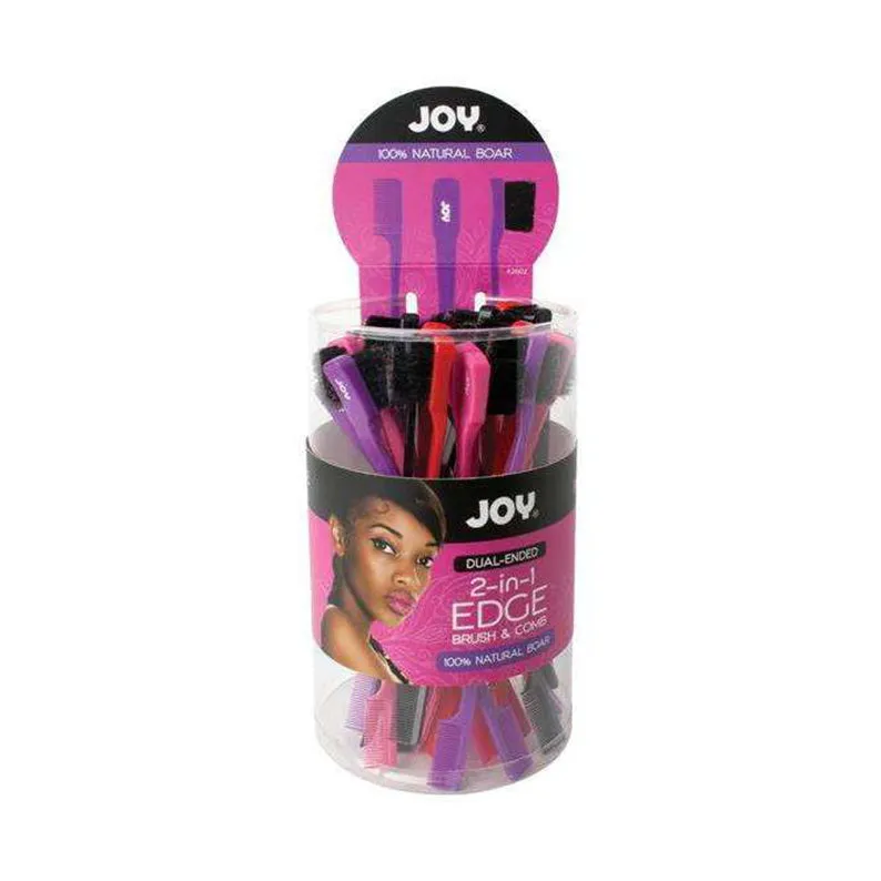 ANNIE Double-Sided Edge Brush & Comb #02602
