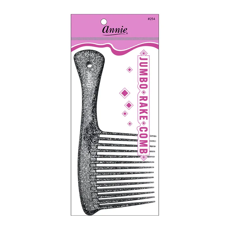 ANNIE Luminous Jumbo Rake Comb Assorted Color #254