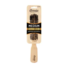 ANNIE Medium Wooden Brush 5 Row Light Brown #02165
