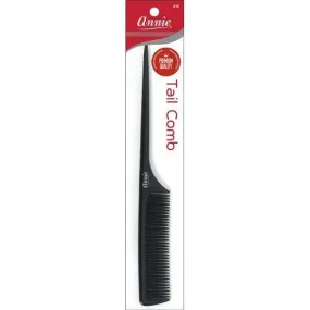 Annie Premium Rat Tail Comb Black 1ct
