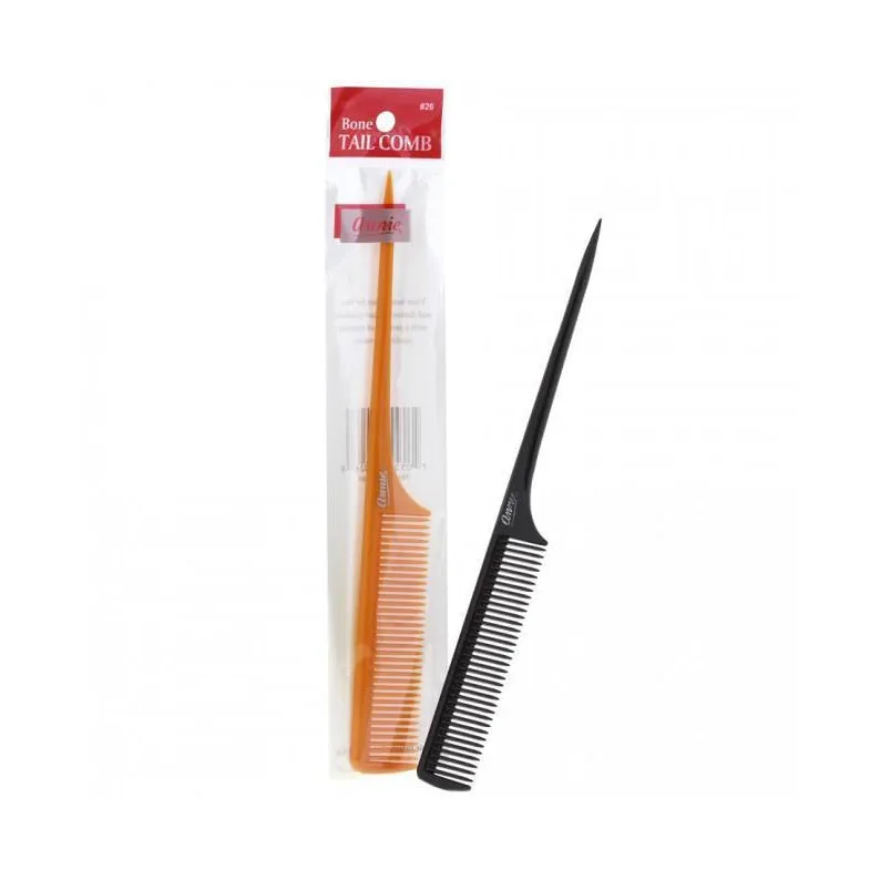 ANNIE Rat Tail Comb Bone Premium #26