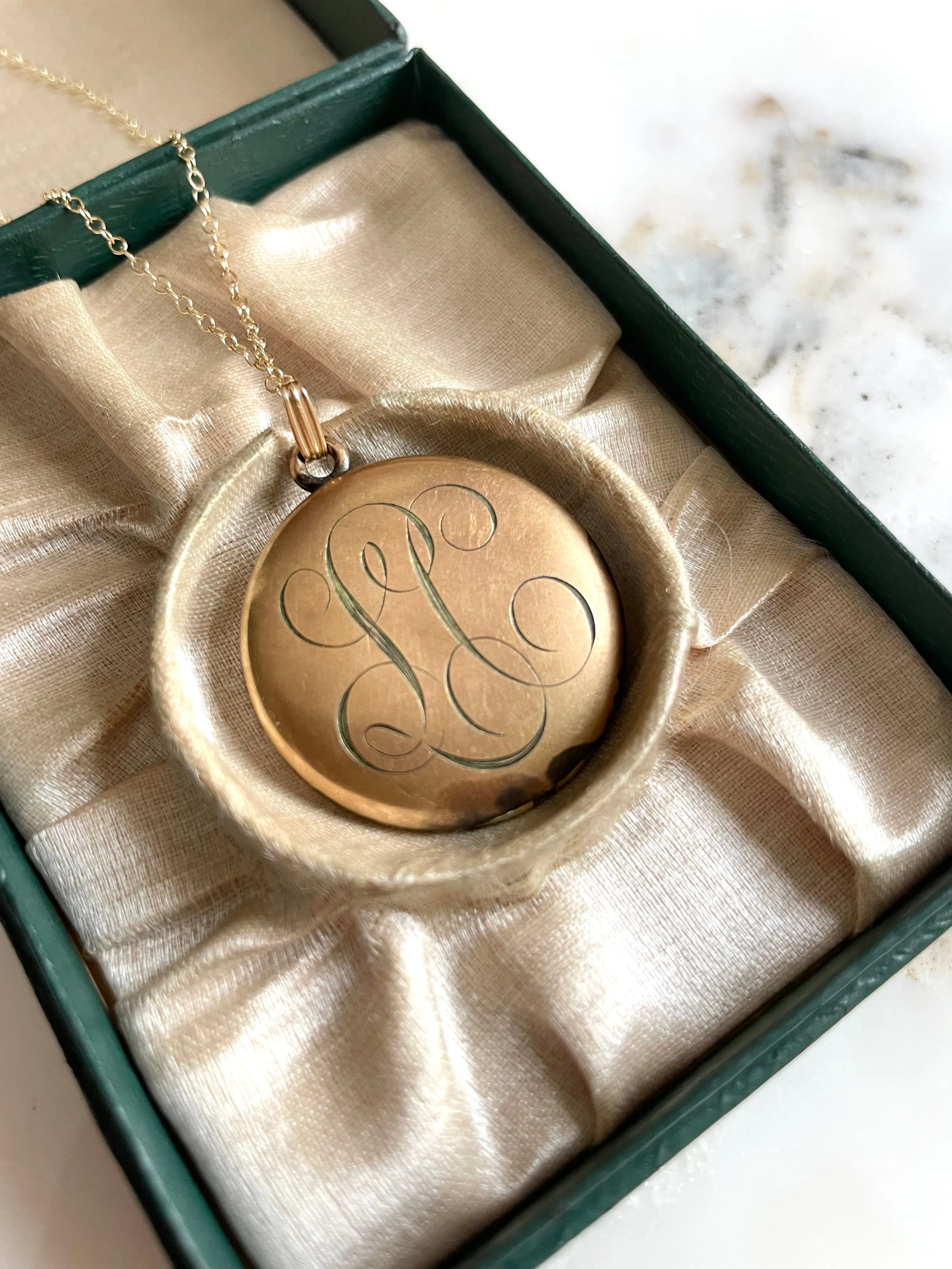 Antique Victorian Initial Locket