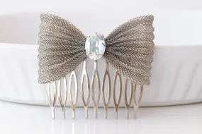 AQUAMARINE Bow HAIR Comb
