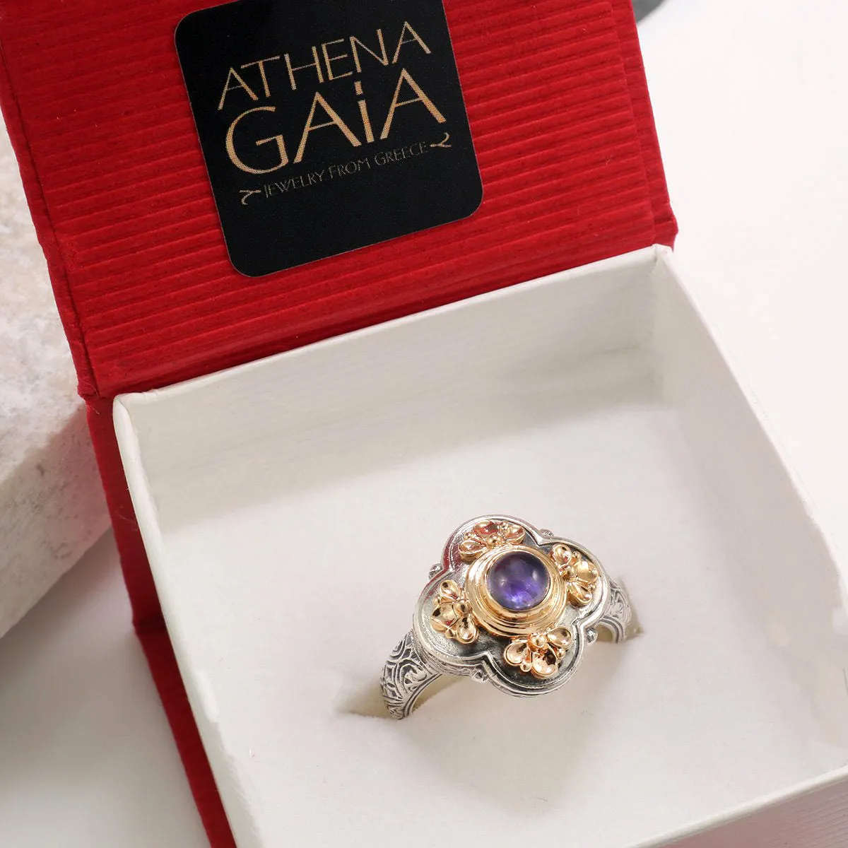 Athenian Flower Ring