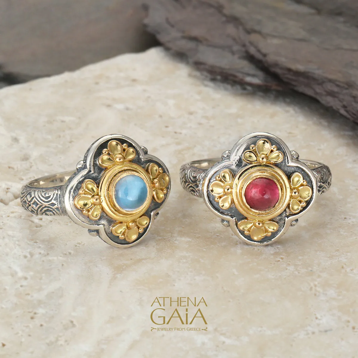 Athenian Flower Ring