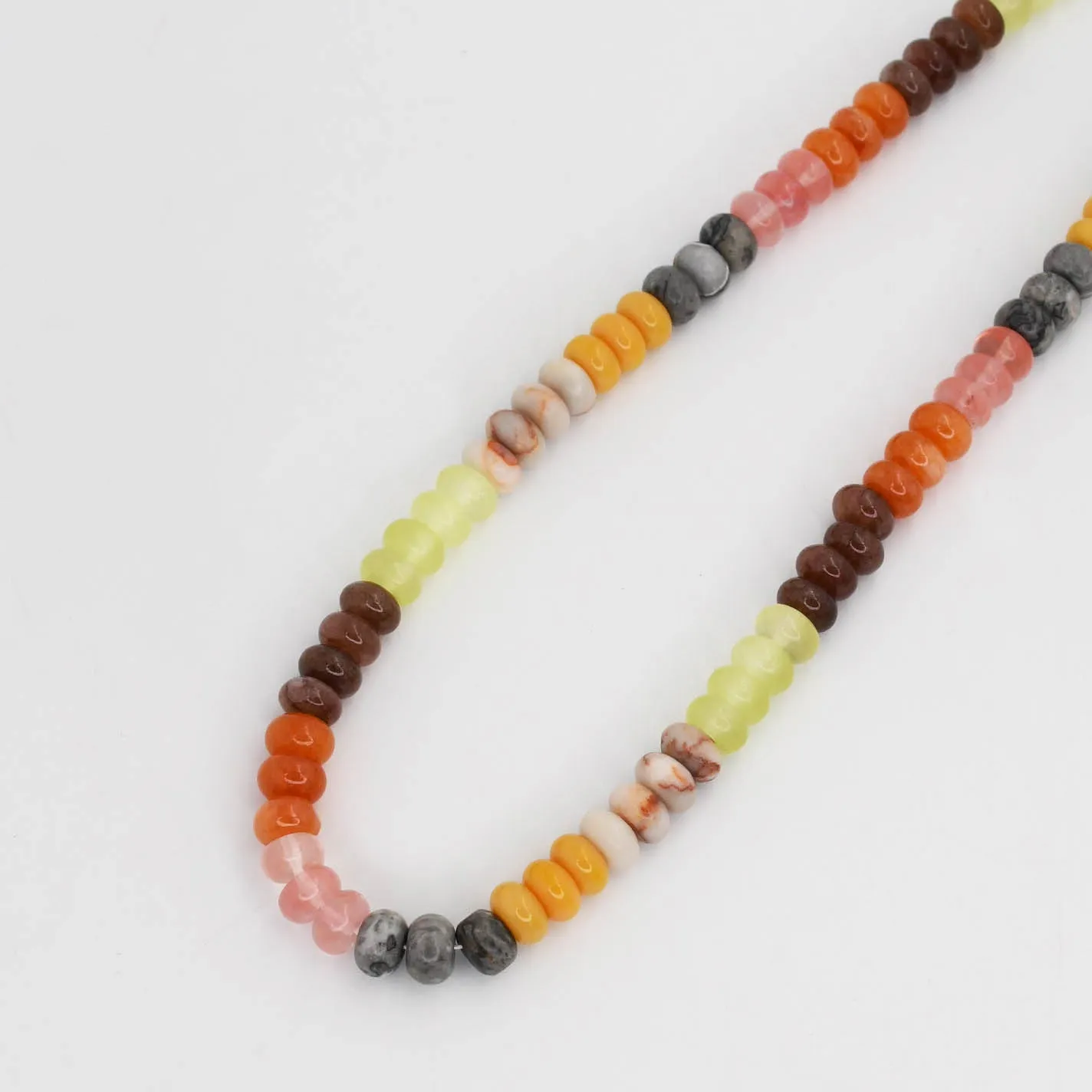 Autum Gemstone Necklace by Treasure Jewels