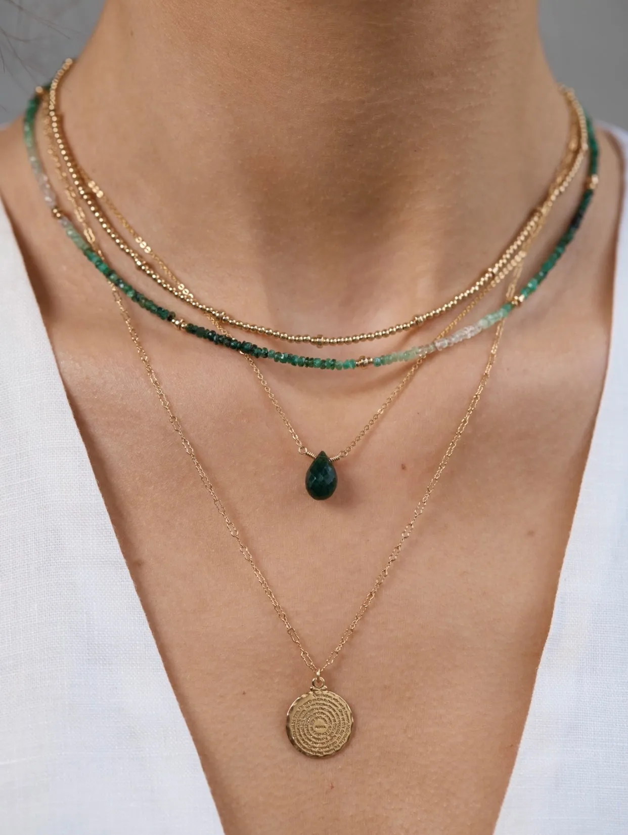 Ava Necklace ~ Aventurine