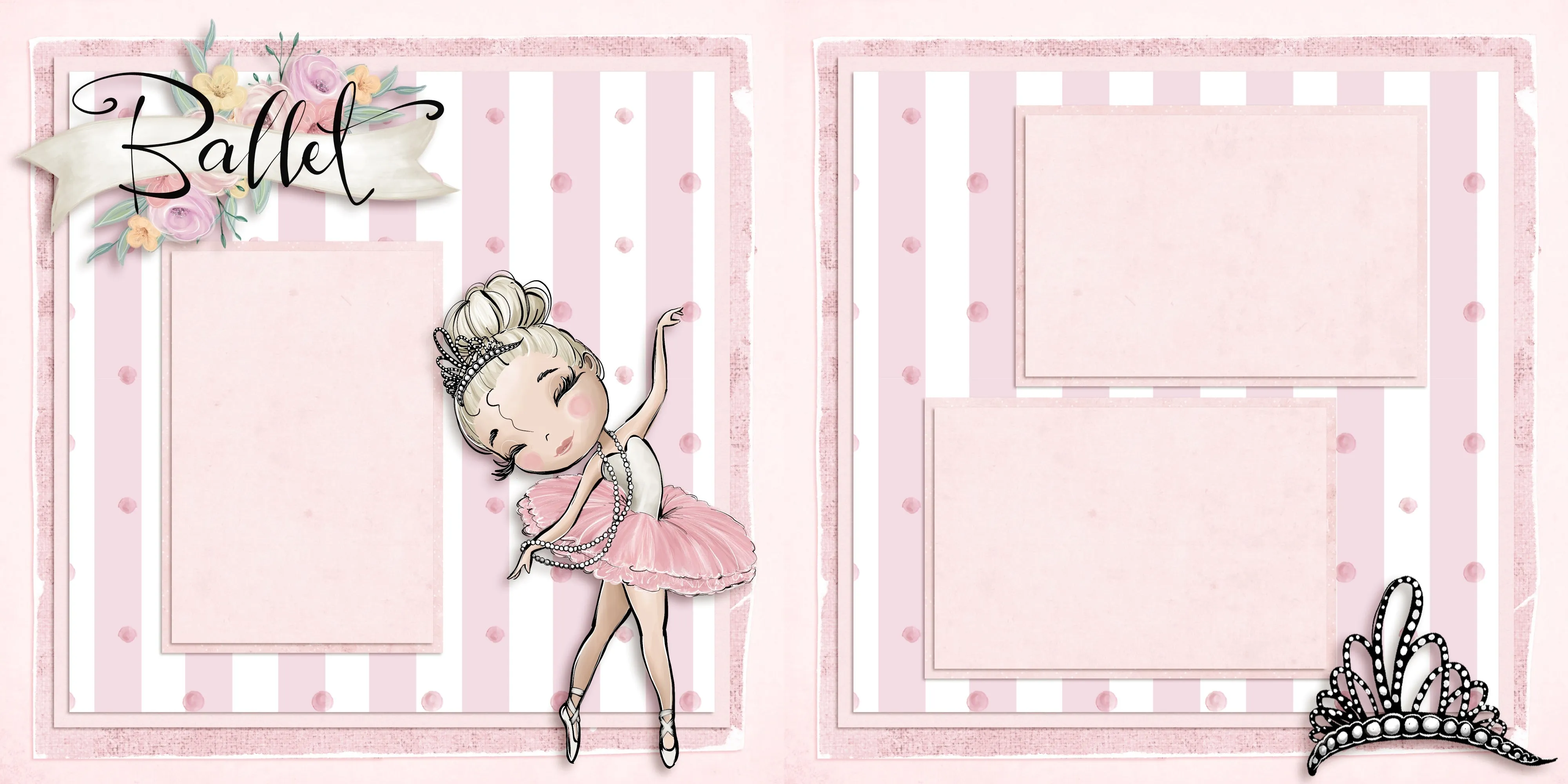 Ballet Tiara - Blonde - 24-588