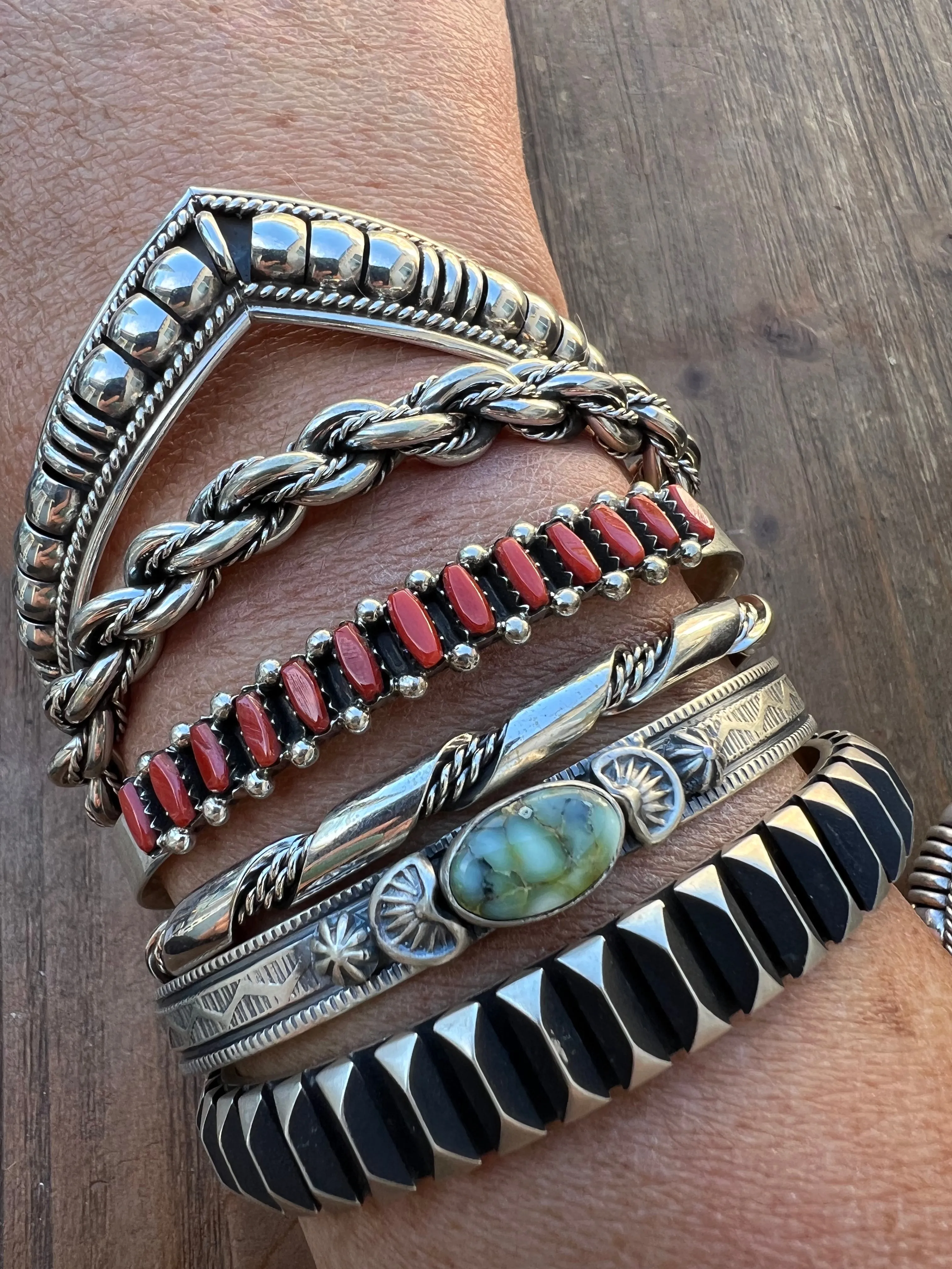 Beaded Native American Sweater Cuff