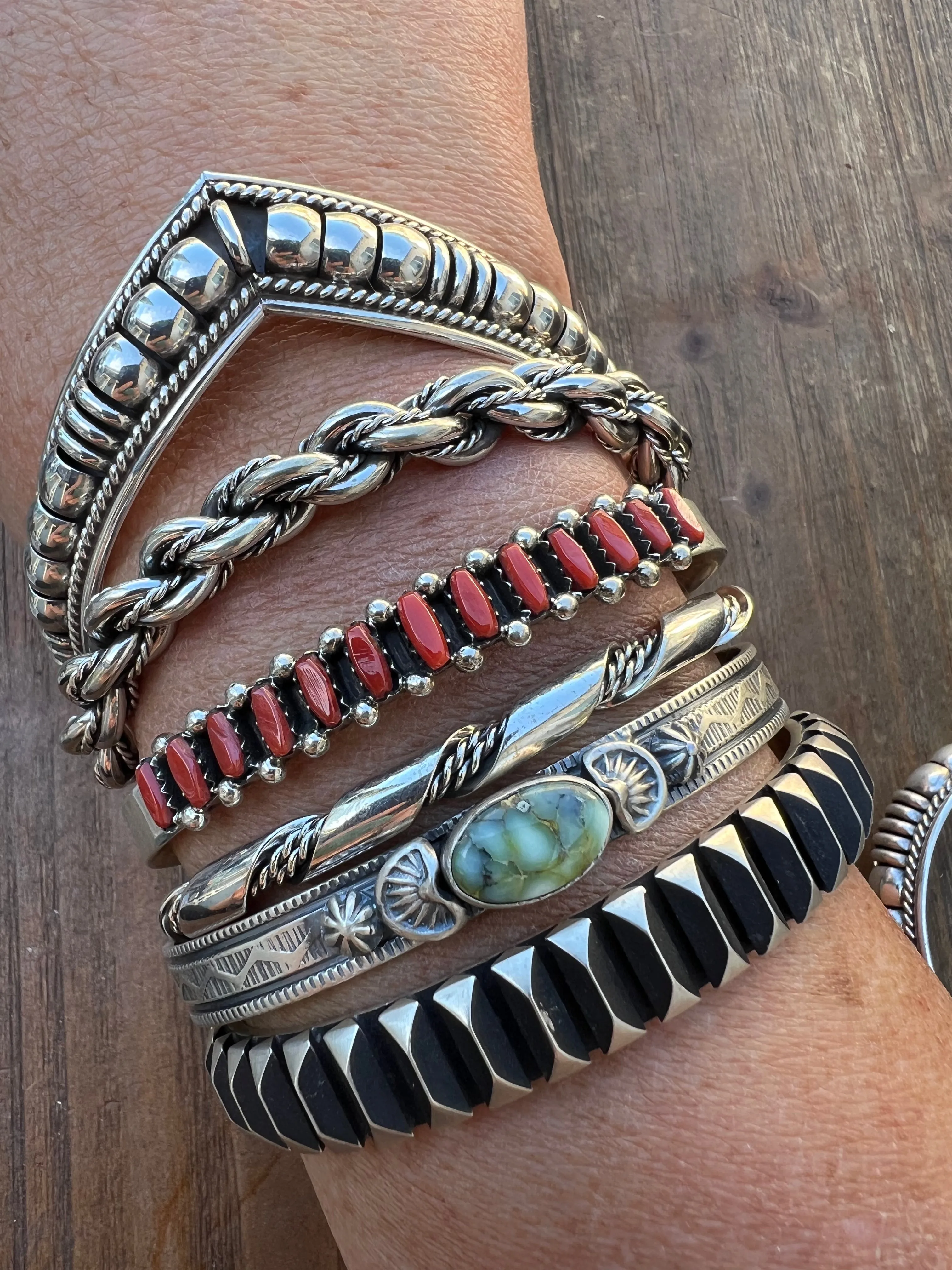 Beaded Native American Sweater Cuff