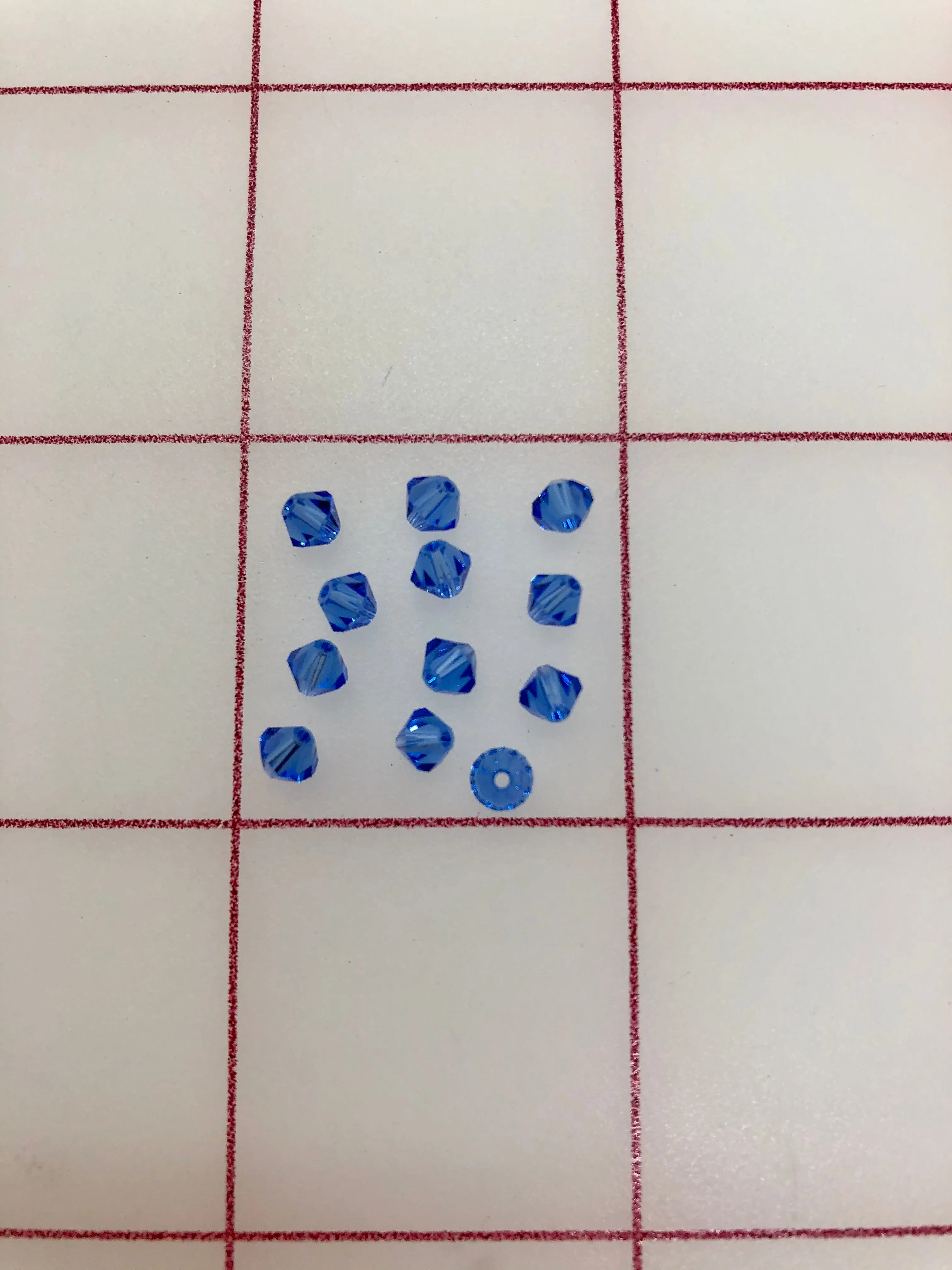 Beads - Swarovski 4mm Sapphire Close-Out