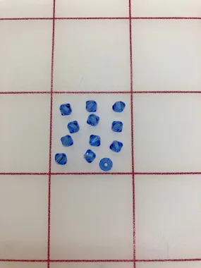 Beads - Swarovski 4mm Sapphire Close-Out