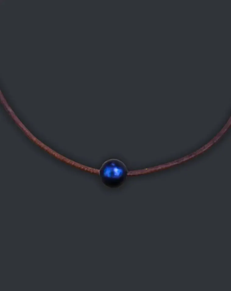 Black Single Pearl (unisex)