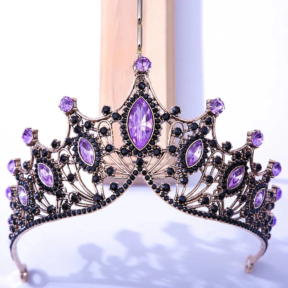 Bling Crystal Bridal Tiara Crown Rhinestone Pageant Wedding Party  Hair Accessory