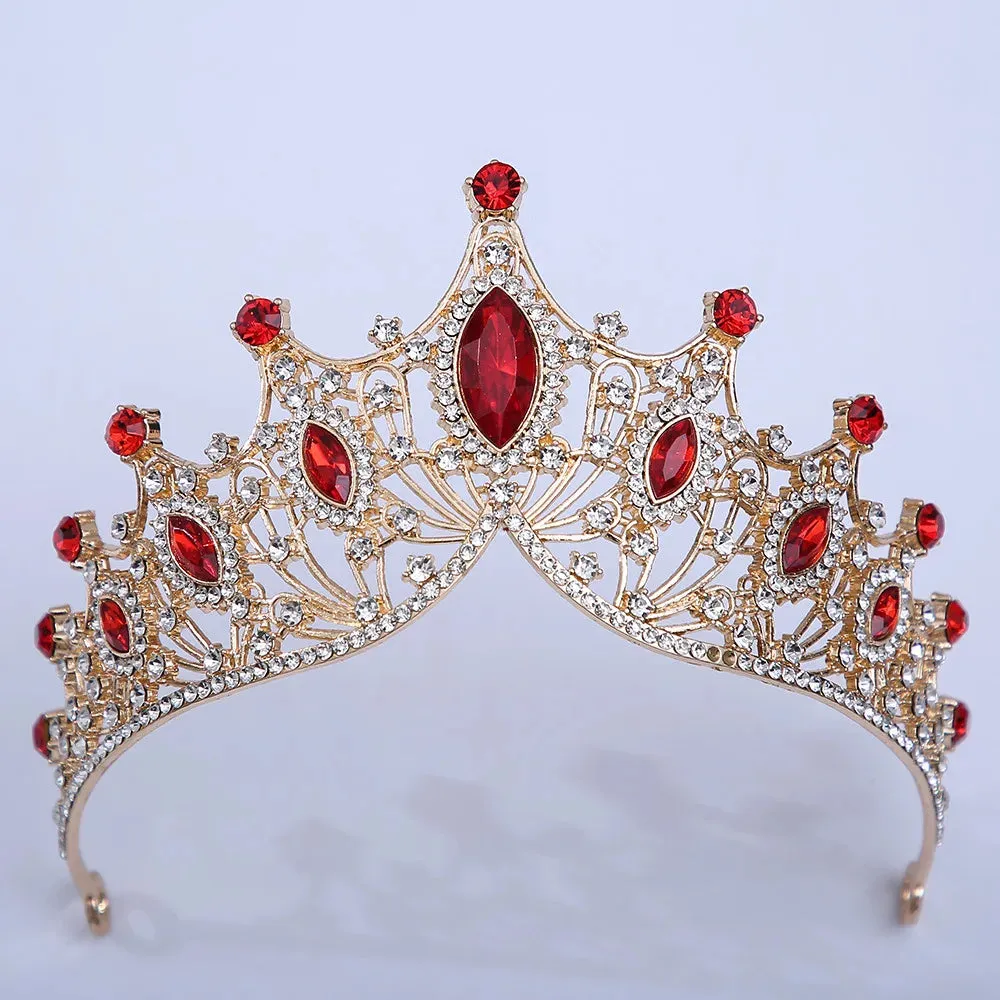 Bling Crystal Bridal Tiara Crown Rhinestone Pageant Wedding Party  Hair Accessory