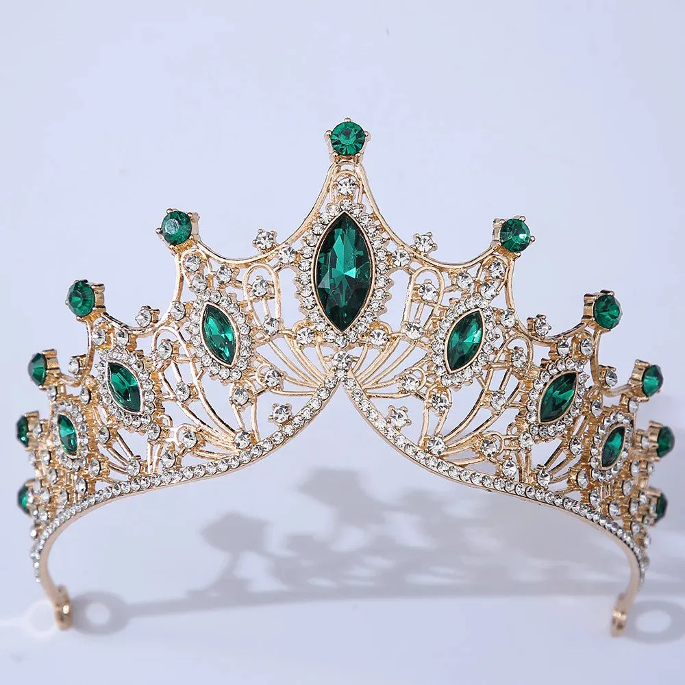 Bling Crystal Bridal Tiara Crown Rhinestone Pageant Wedding Party  Hair Accessory