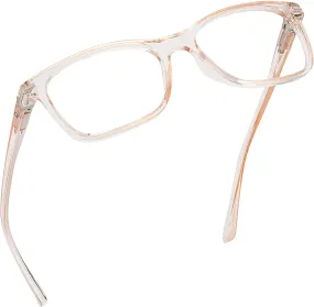 Blue-Light-Blocking-Reading-Glasses-Peach-3-50-Magnification-Computer-Glasses