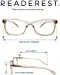 Blue-Light-Blocking-Reading-Glasses-Peach-3-50-Magnification-Computer-Glasses