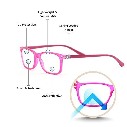 Blue-Light-Blocking-Reading-Glasses-Pink-3-25-Magnification-Computer-Glasses