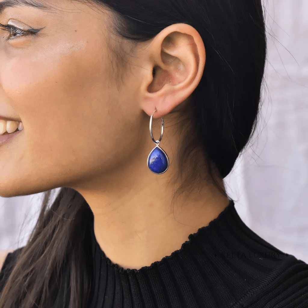 Blue Wish - Lapis Lazuli Earrings