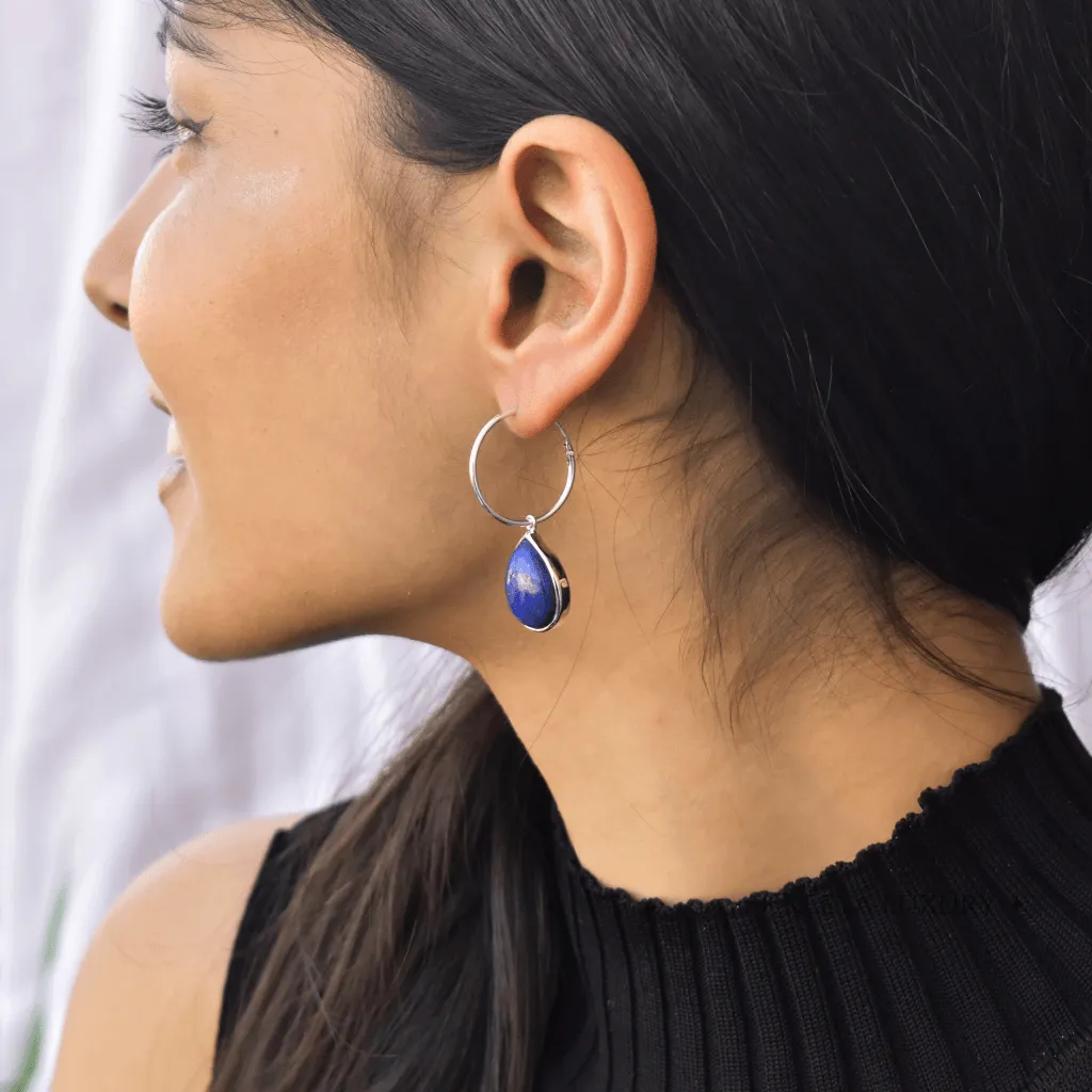 Blue Wish - Lapis Lazuli Earrings