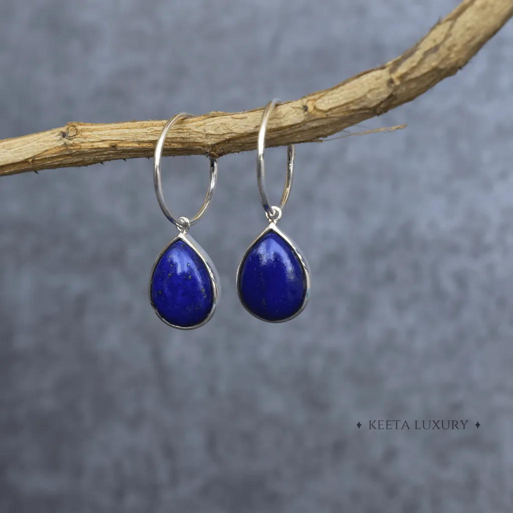 Blue Wish - Lapis Lazuli Earrings