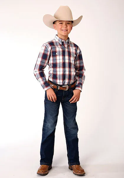 Boy's Roper Button Down Shirt #03-030-0378-4048