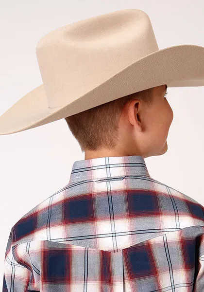 Boy's Roper Button Down Shirt #03-030-0378-4048