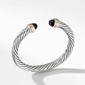 Cable Classic Bracelet with Black Onyx and 14K Gold