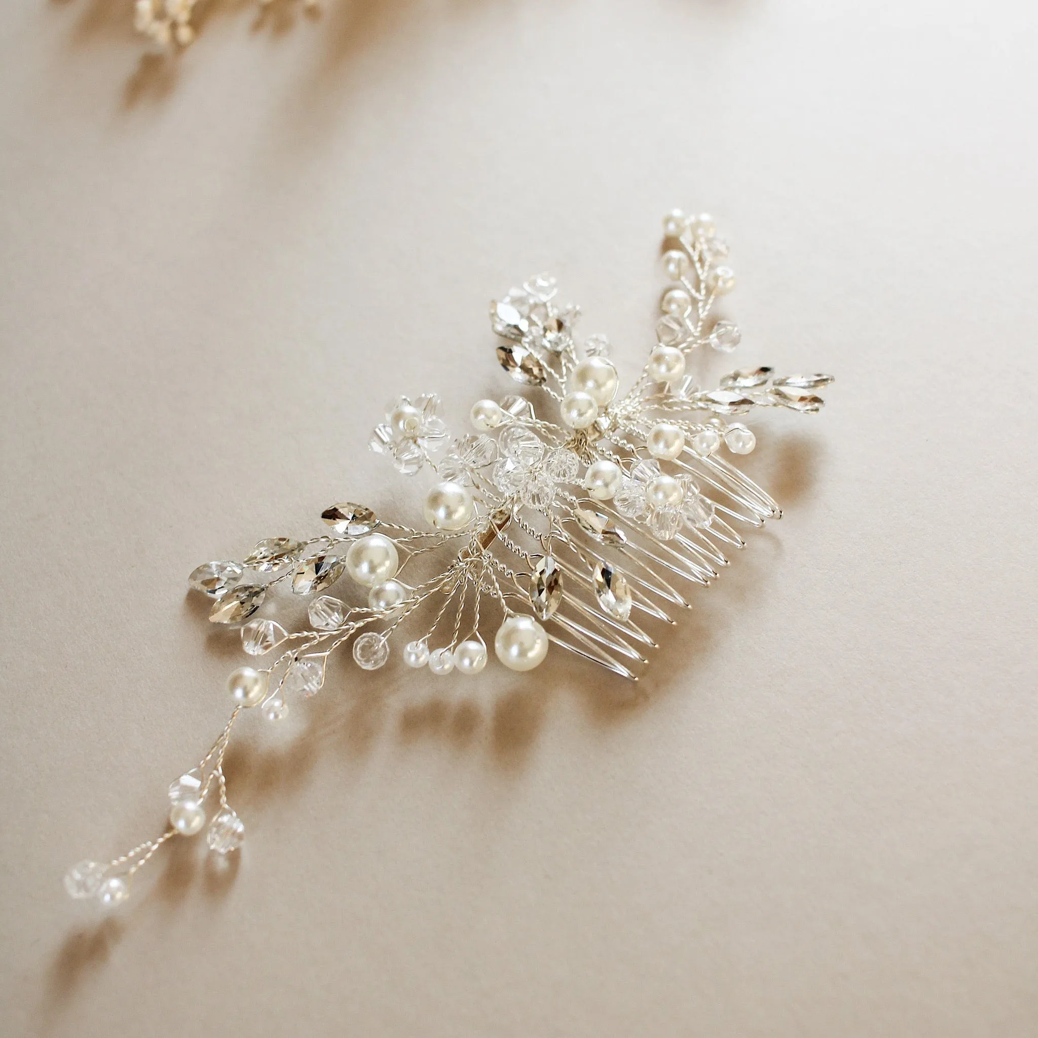 Charlotte Bridal Hair Comb