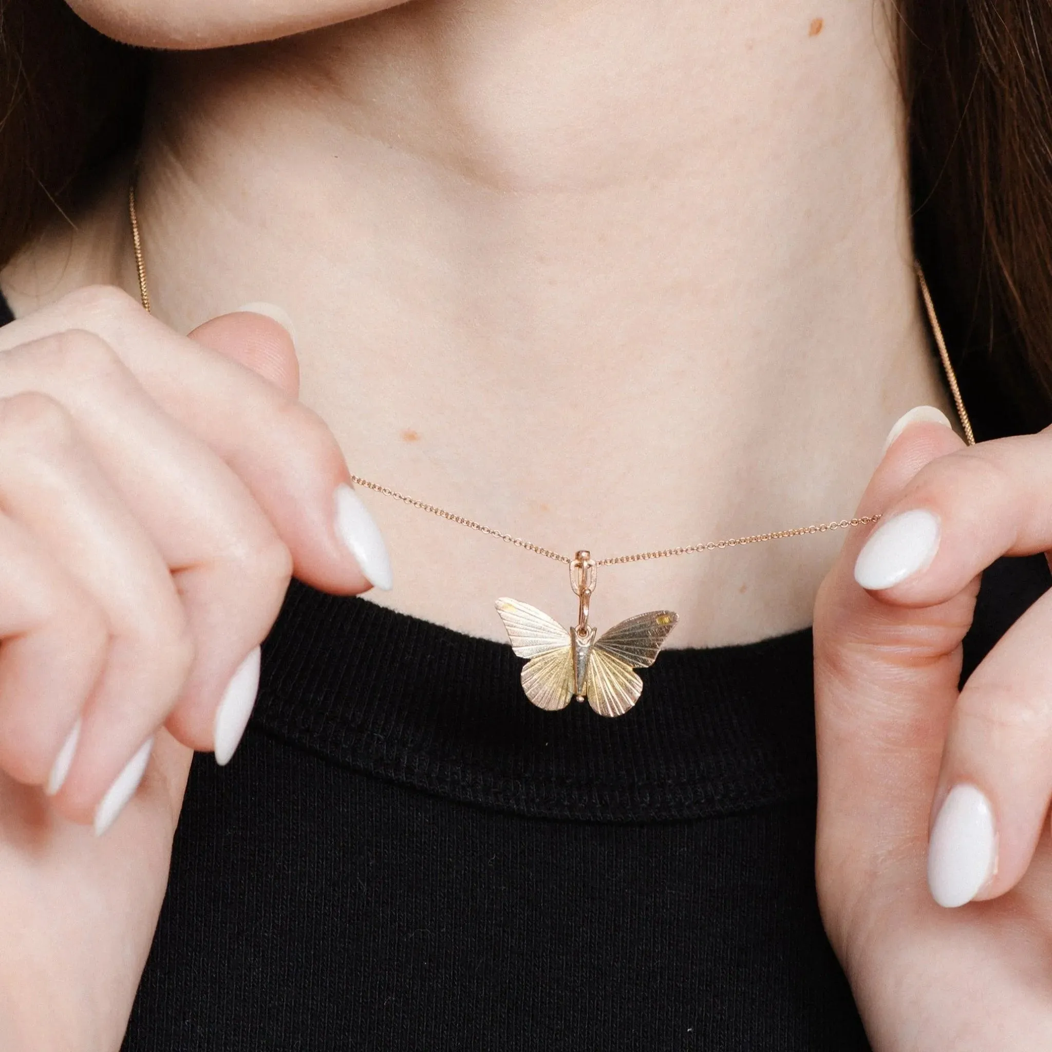 Chocolate Albatross Necklace