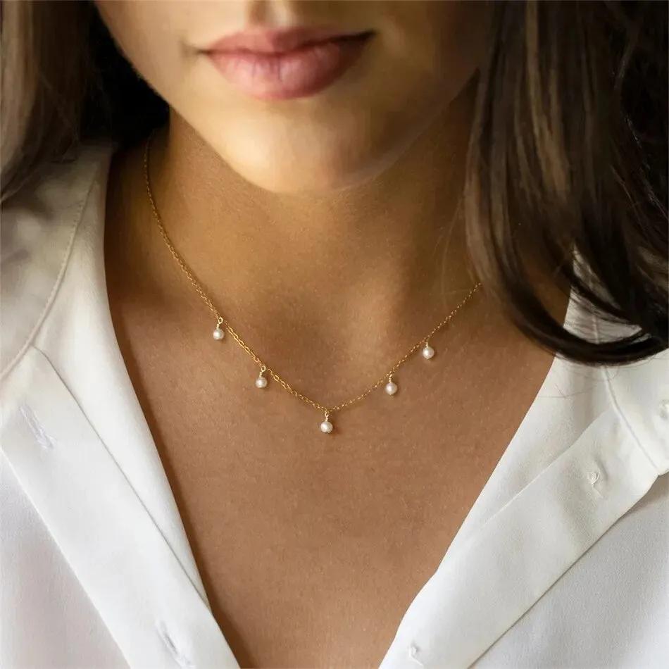 Choker Pearl Necklace